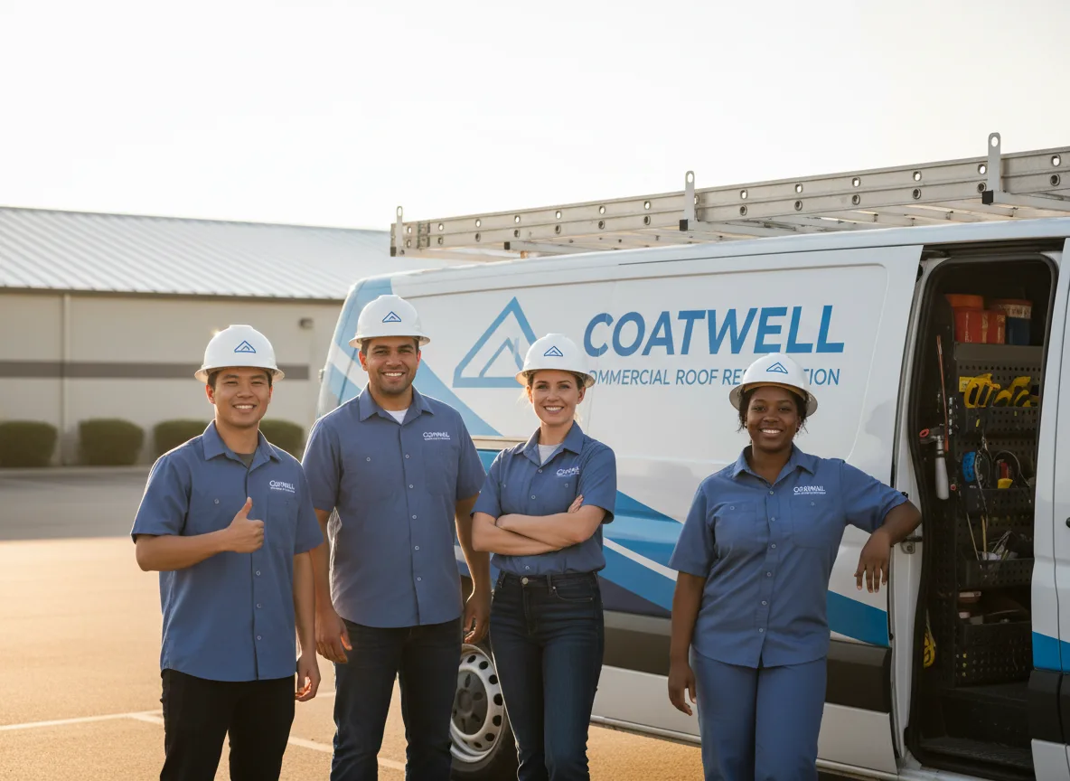 Commercial roof coating company in Flat Rock, OH